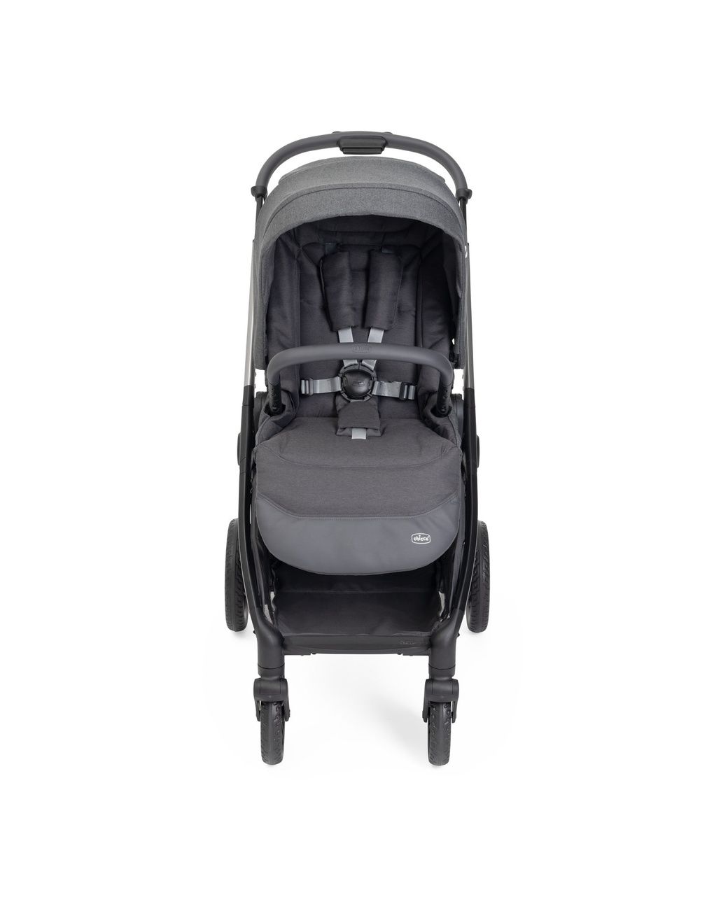 Passeggino bellagio 2.0 black satin - chicco