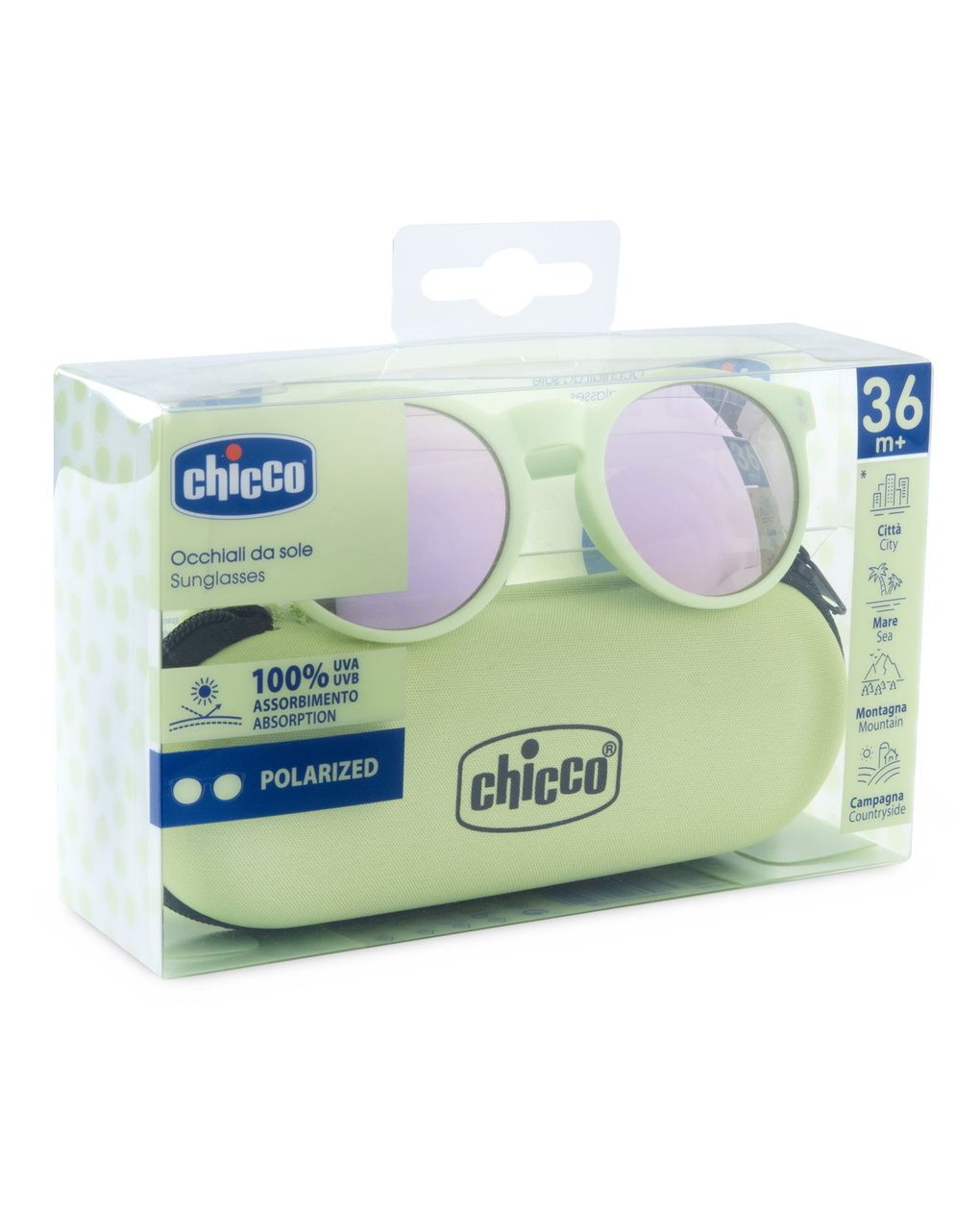 Occhiale da sole con lenti polarizzate 36m+ - chicco