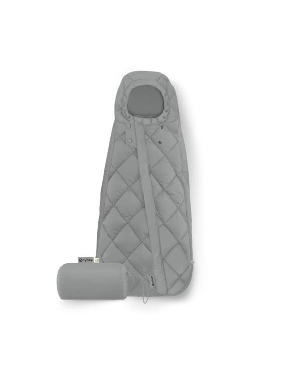 Sacco coprigambe snøgga mini 2 stone grey mid grey - cybex