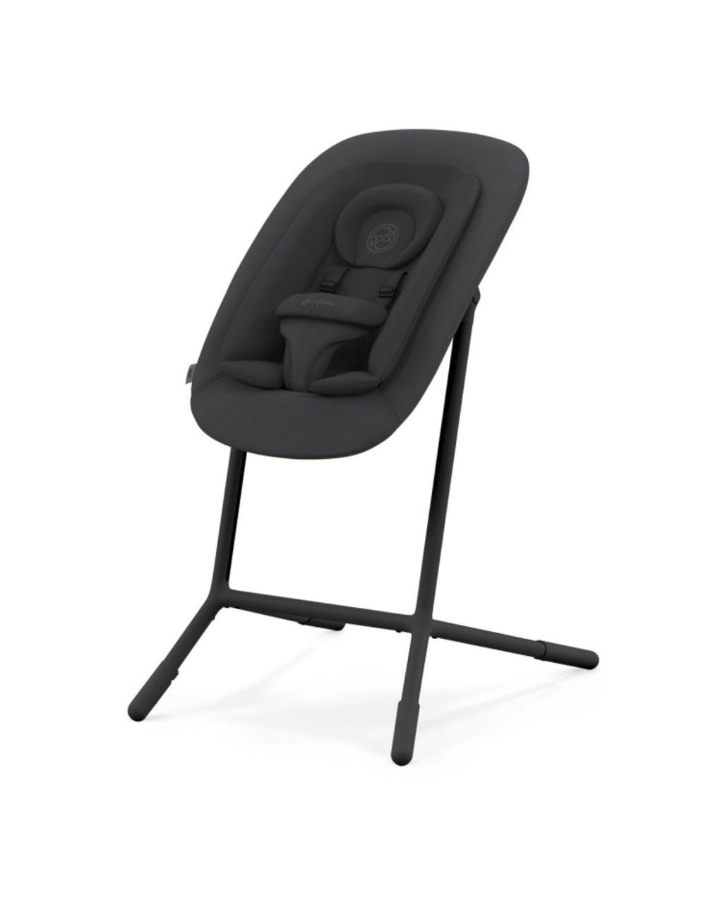 Lemo 4in1 sedia evolutiva con sdraietta e accessori pappa - stunning black - cybex gold