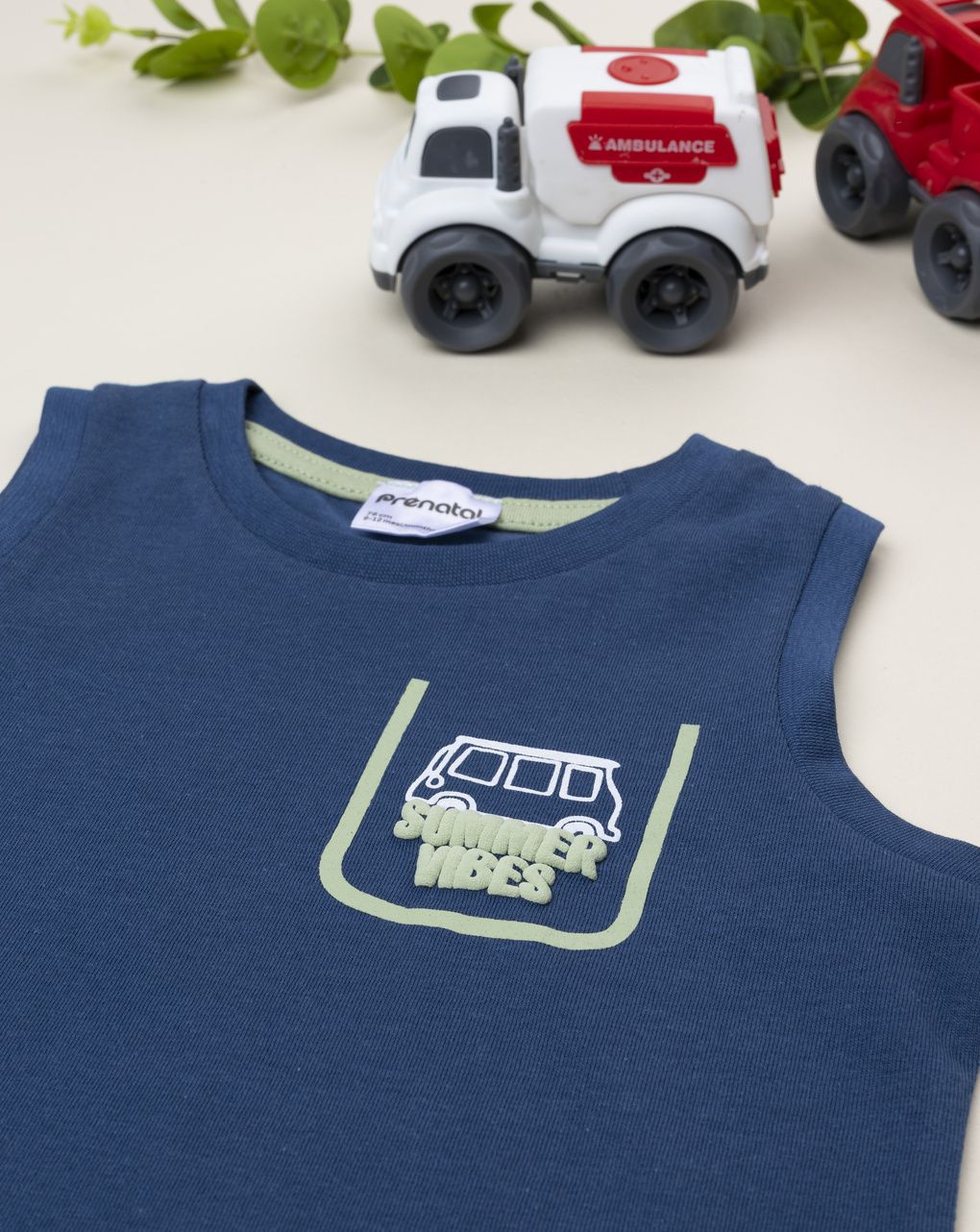 Canotta bimbo blu summer vibes