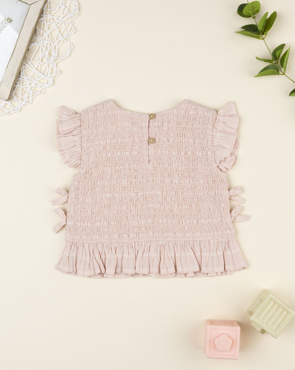 Maglia bimba rosa fiocchi