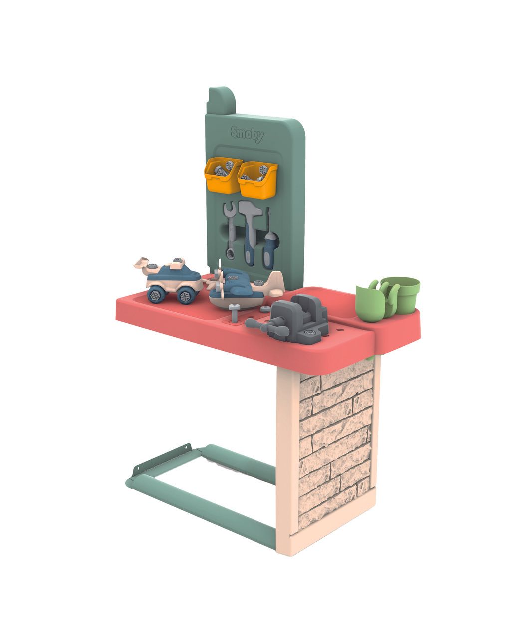 Atelier bricolage smoby life per casetta neo jura lodge - anti-uv da 2 anni