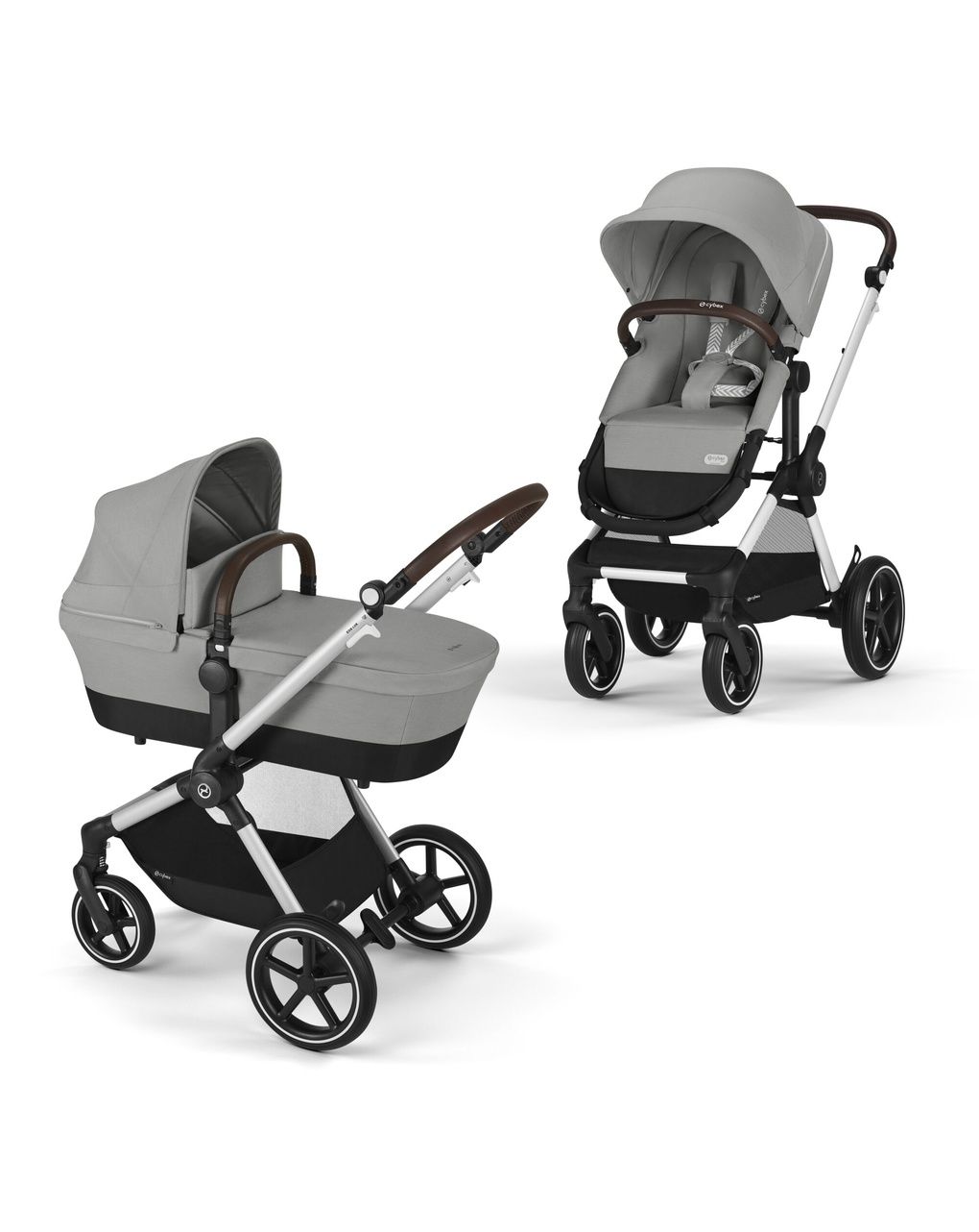 Duo eos lux slv stone grey mid grey - cybex