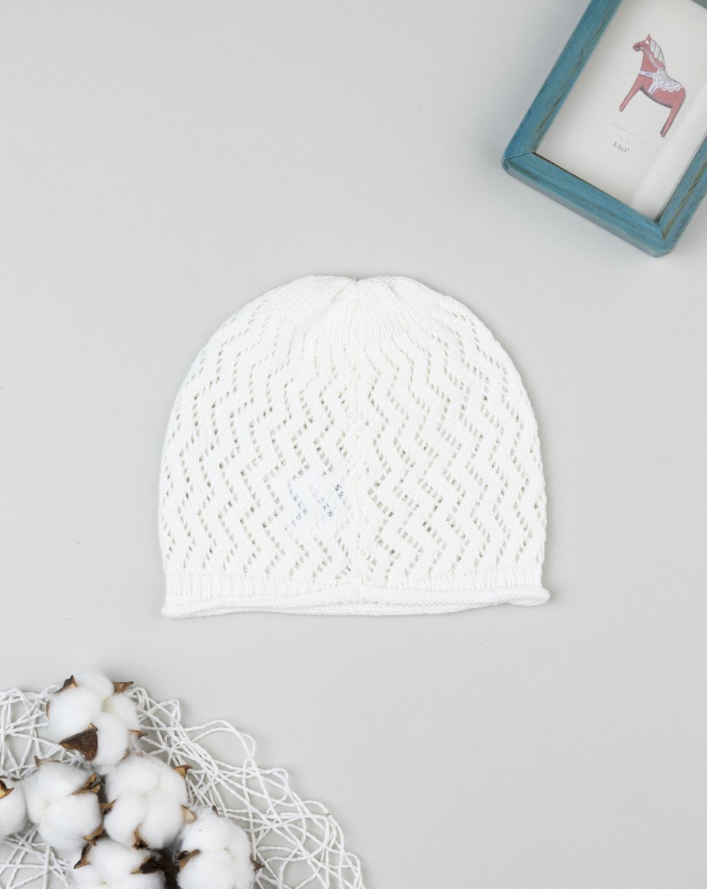 Berretto traforato bimba