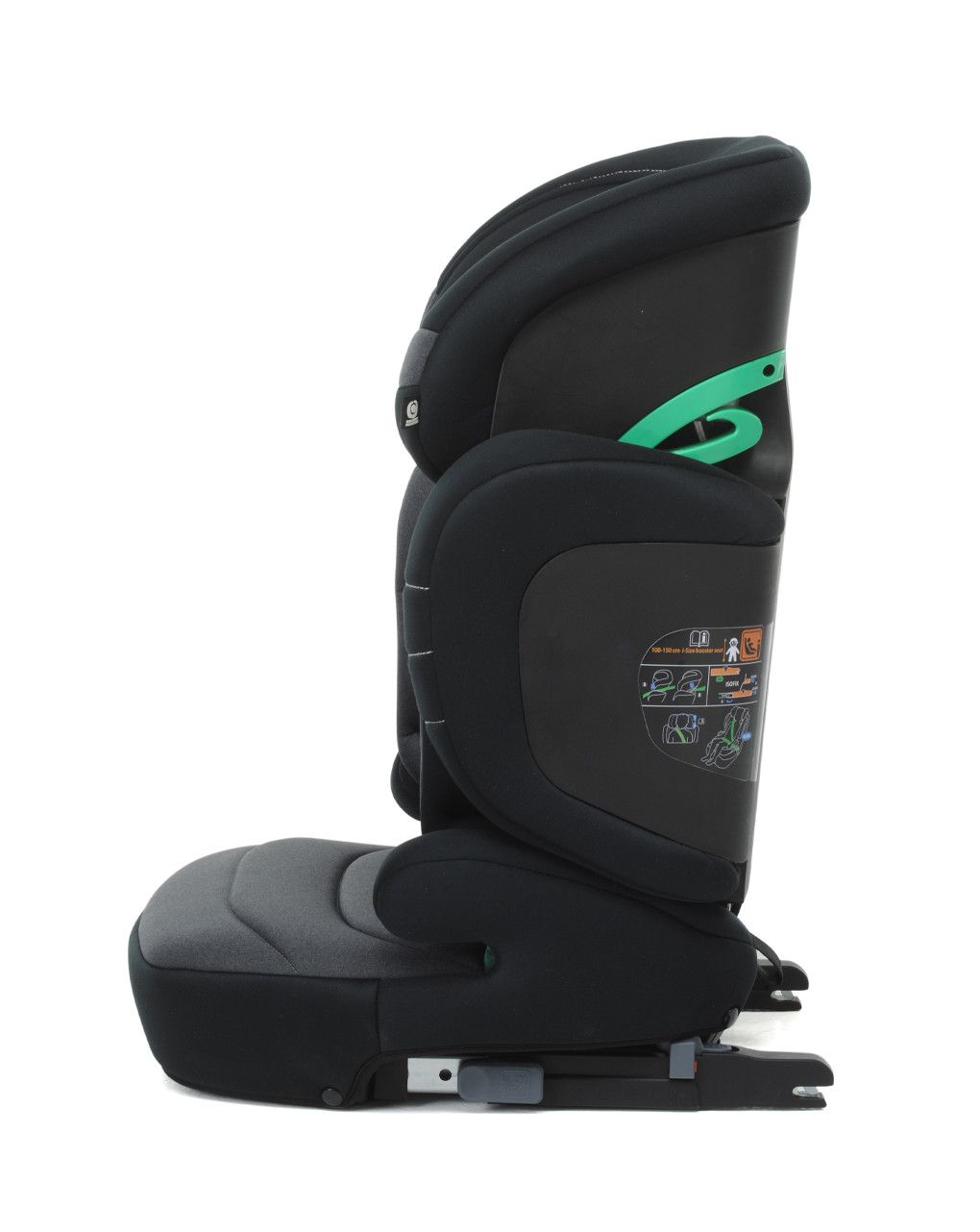Seggiolino auto open i-size black - foppapedretti