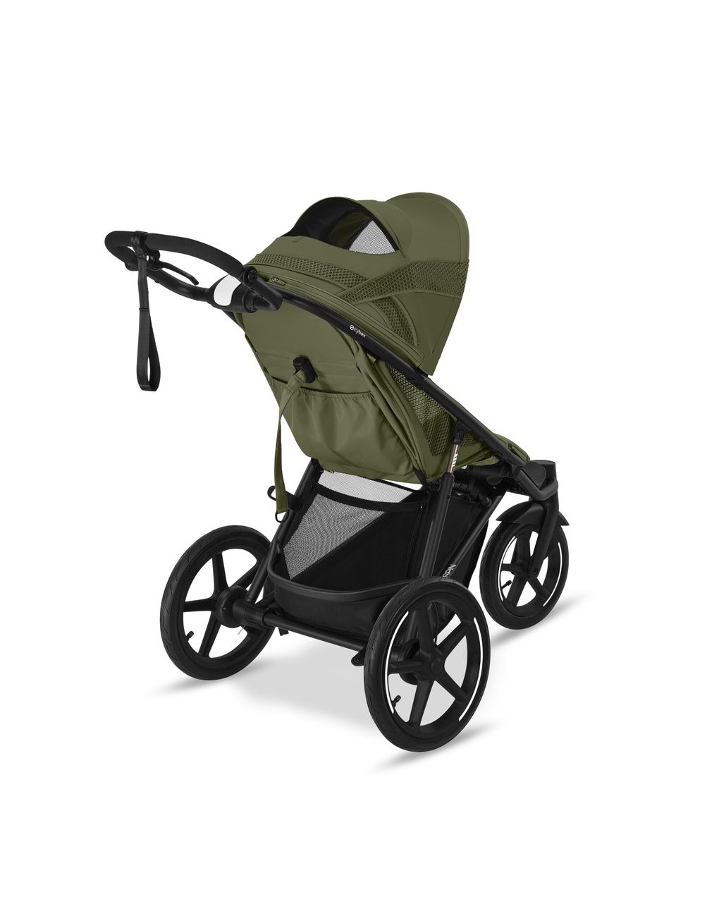 Passeggino avi spin blk moss green khaki - cybex