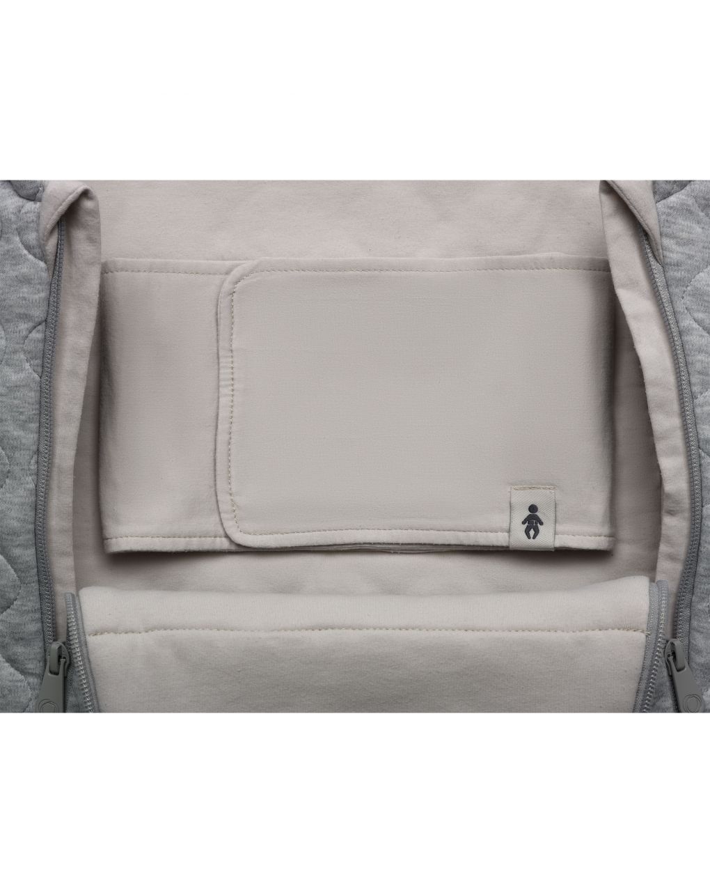 Sacco navicella grigio melange chiaro - bugaboo