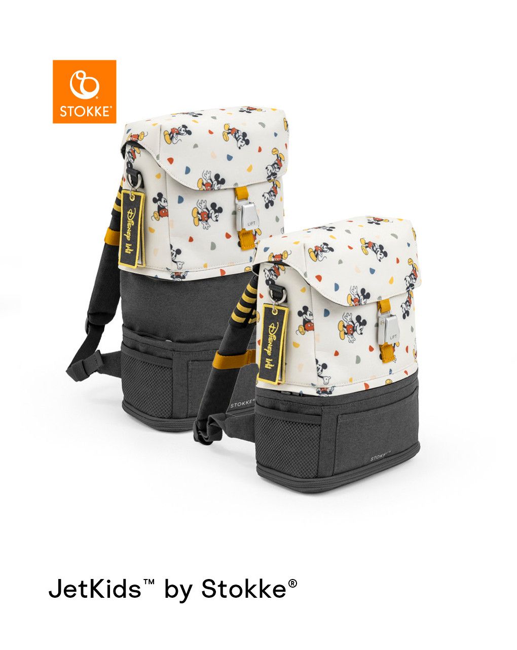 Zaino jetkids crew backpack mickey celebration -  stokke