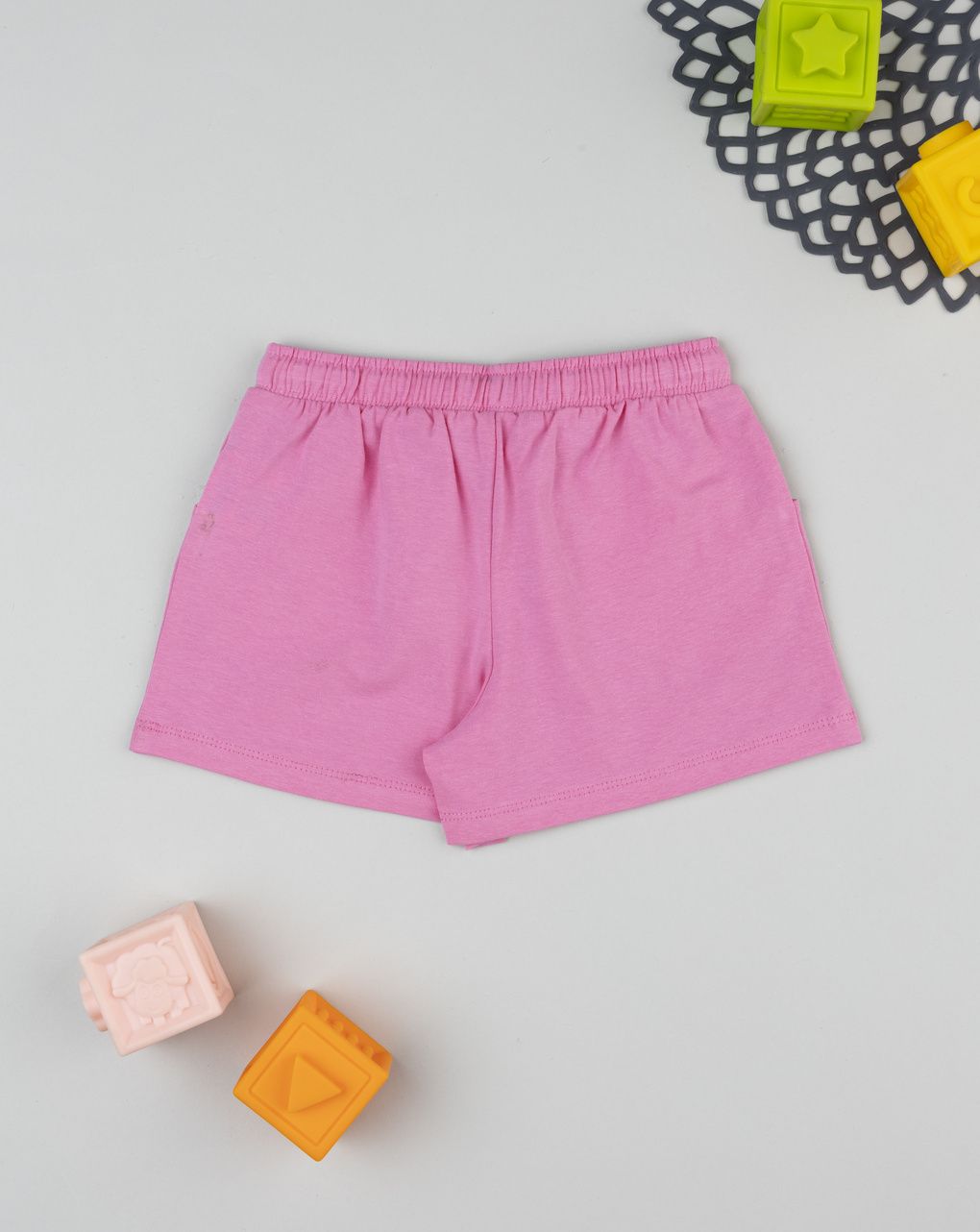 Shorts bimba rosa cuore