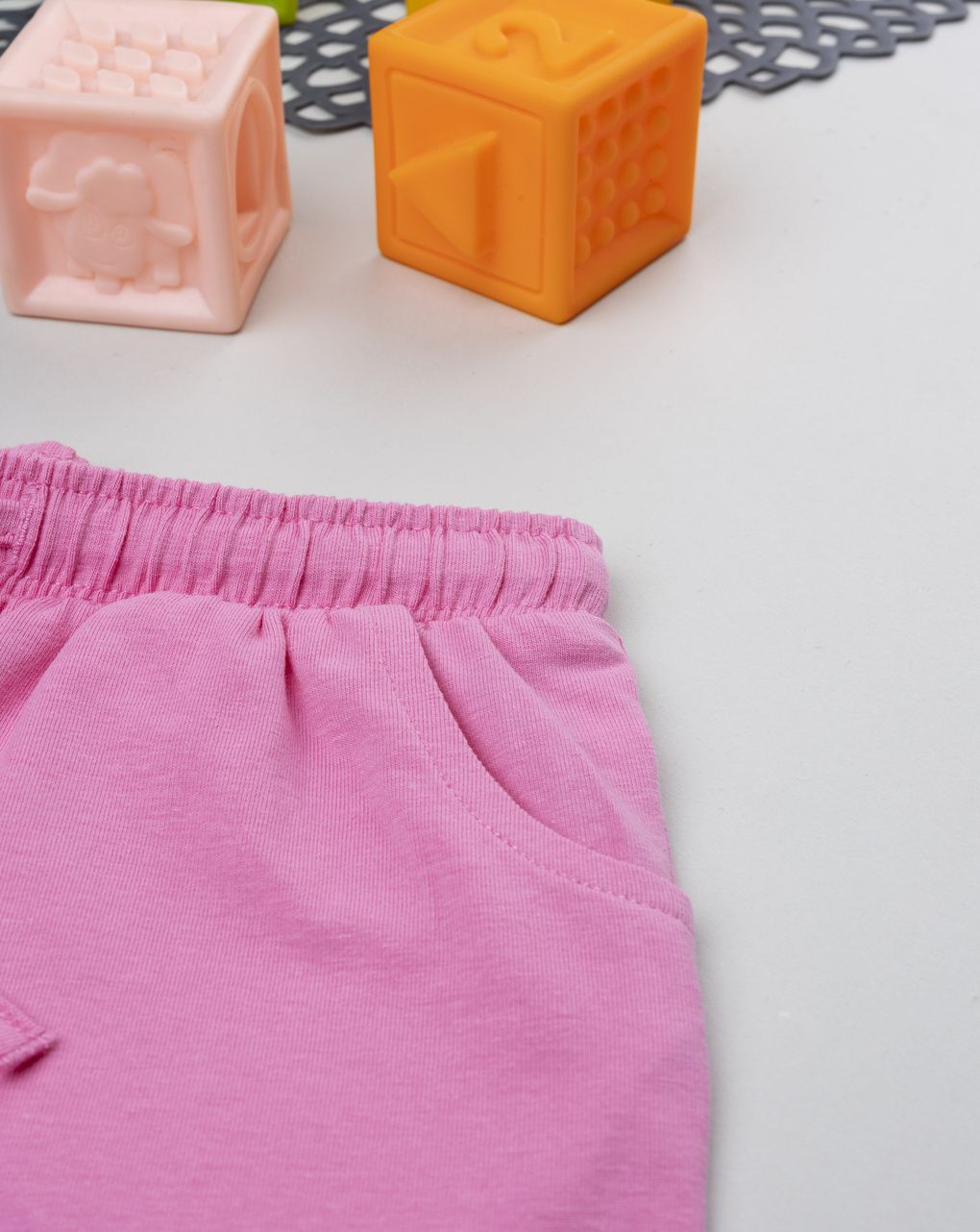 Shorts bimba rosa cuore