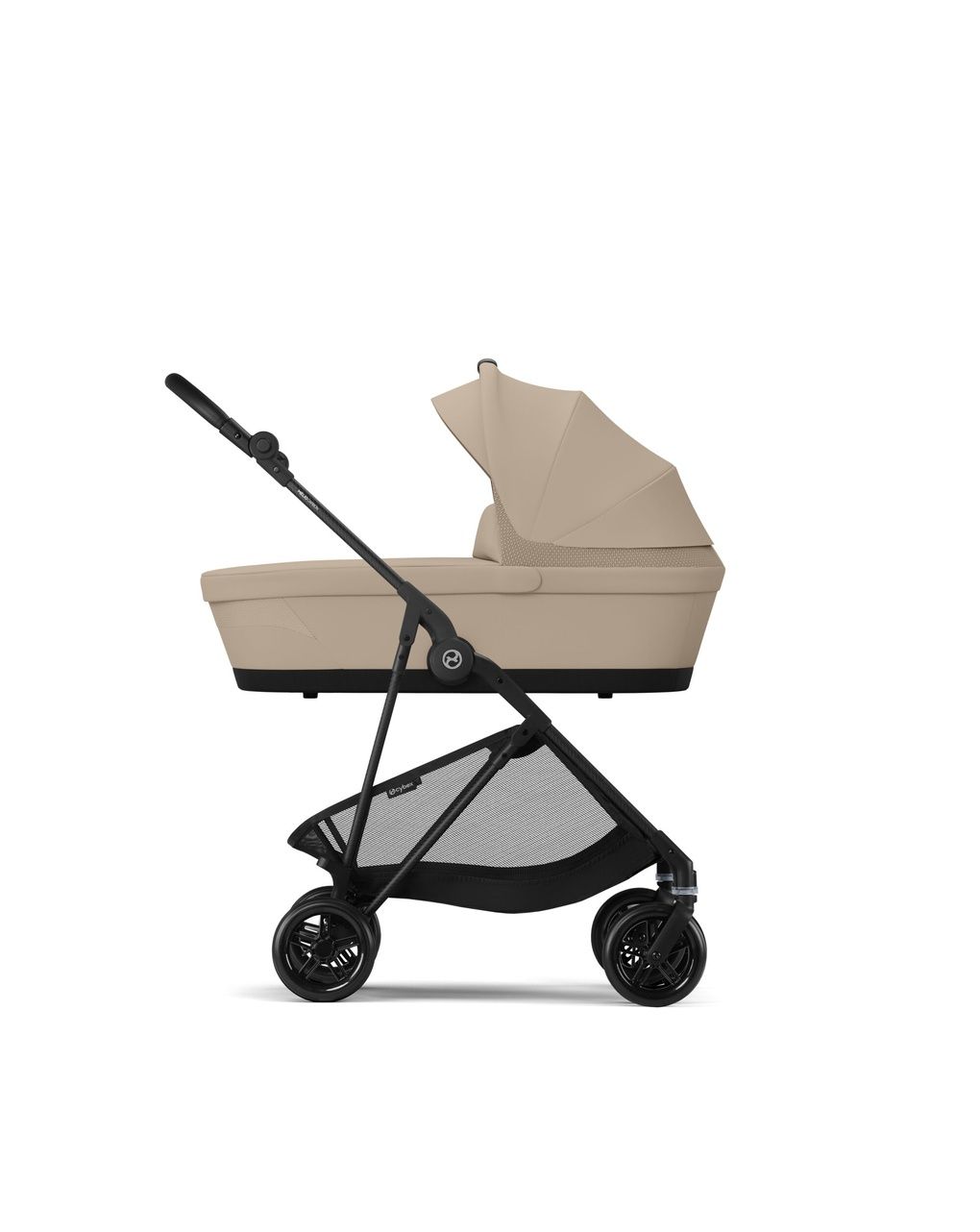 Passeggino melio carbon b/almond beige - cybex