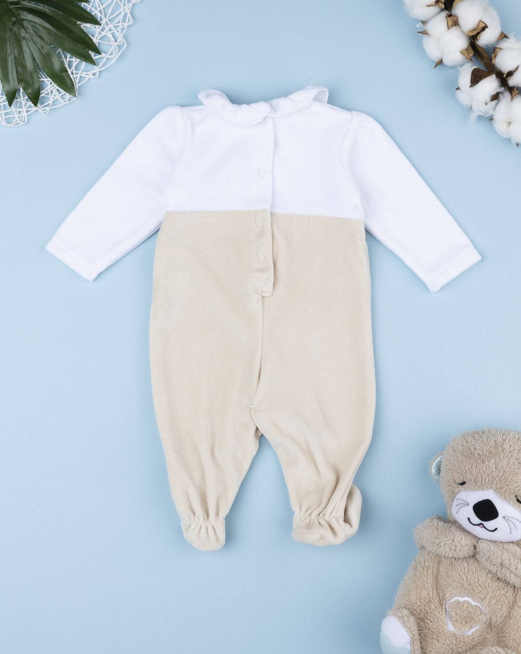 Tutina ciniglia bicolor neonata