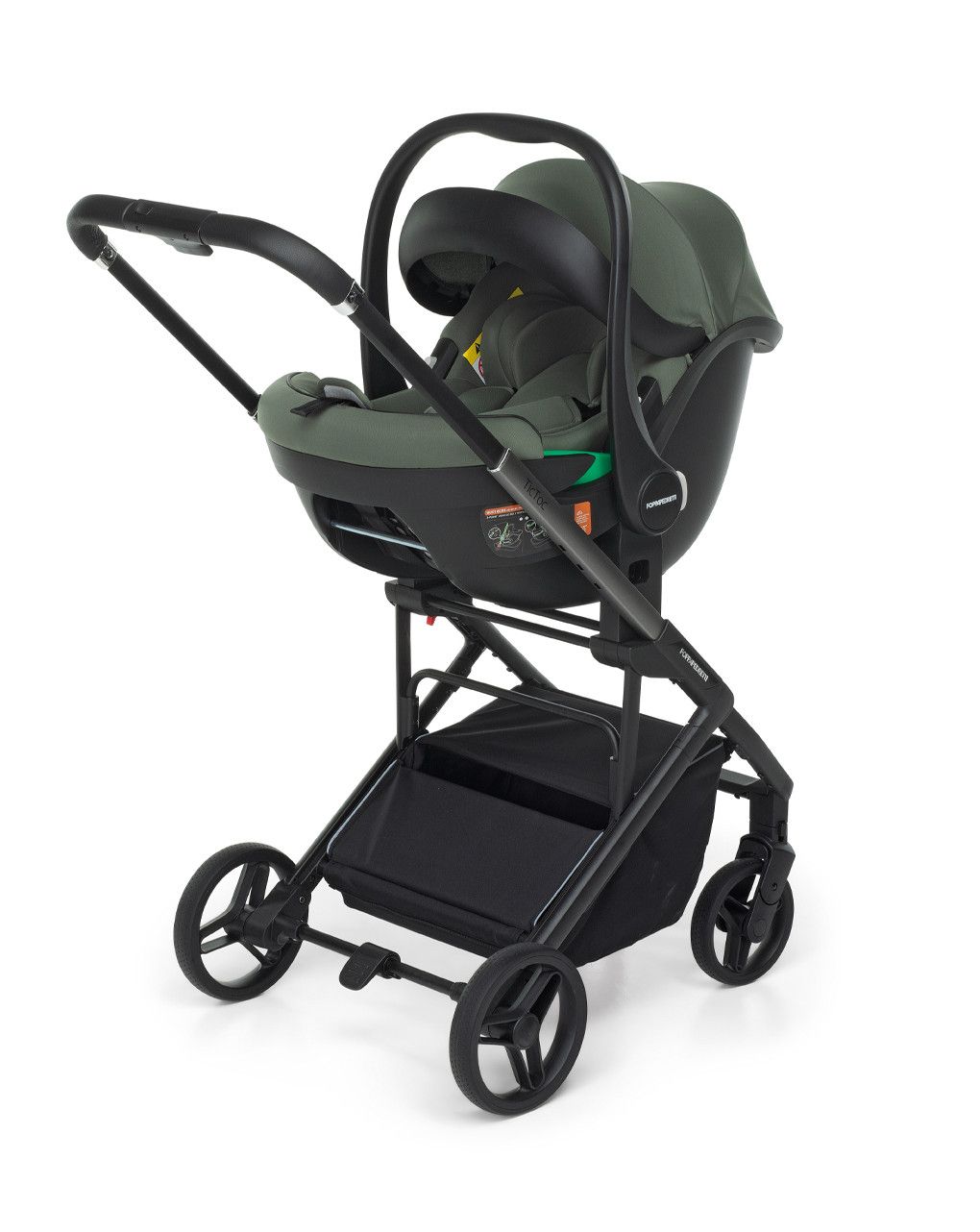 Trio travel system tic toc olive i-size - foppapedretti