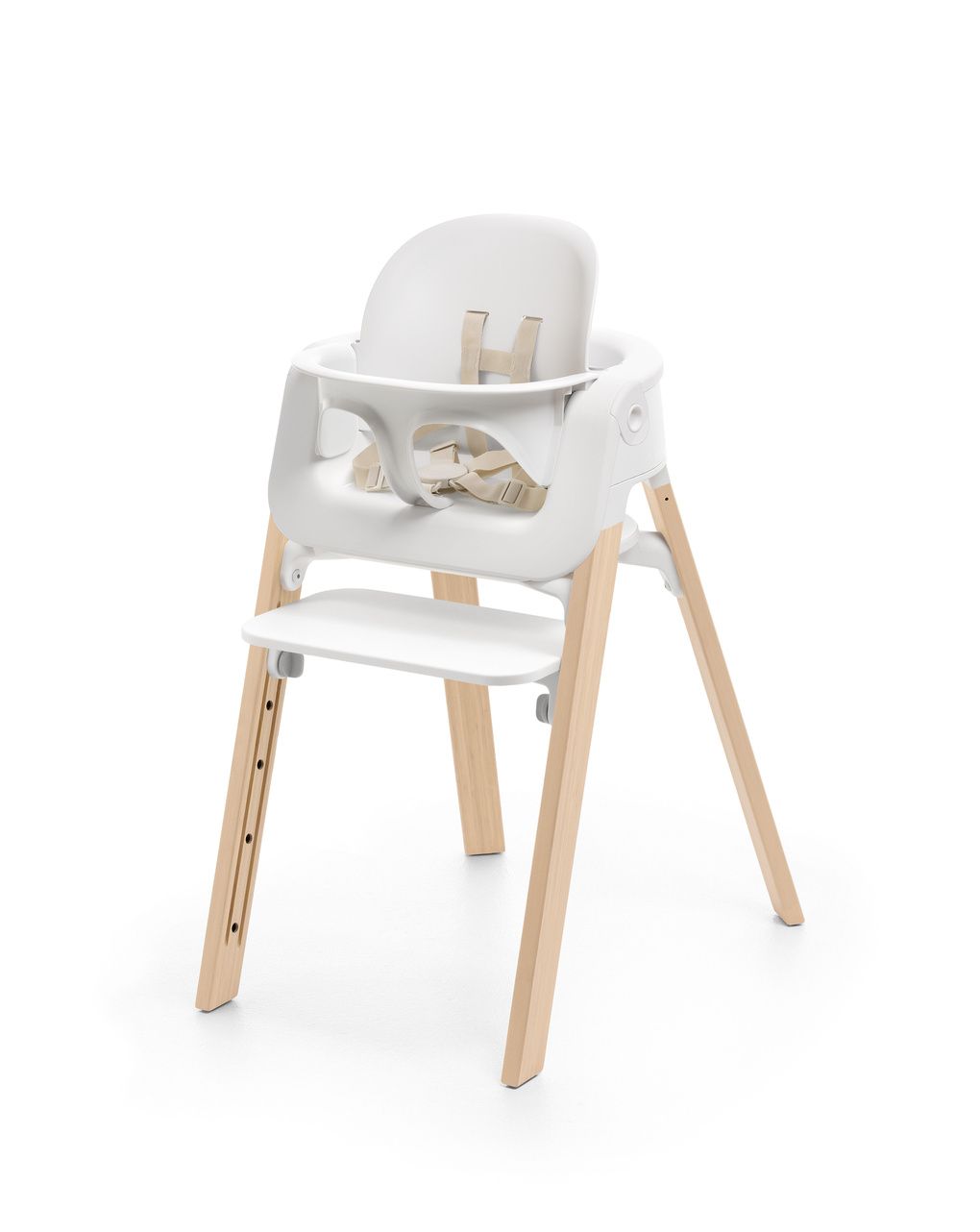 Seggiolone steps™ white natural- stokke