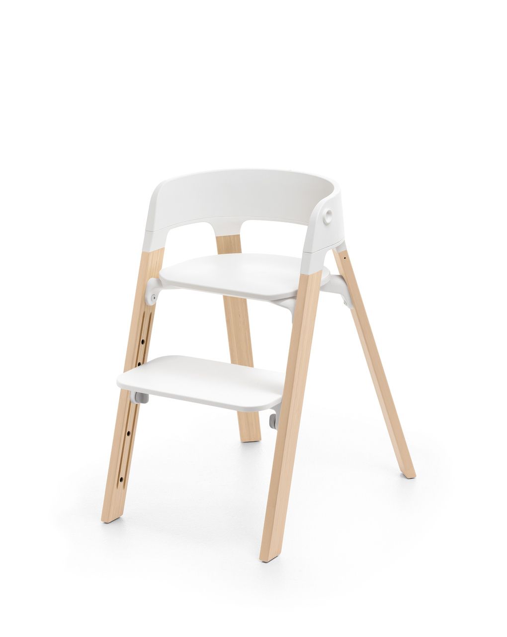 Seggiolone steps™ white natural- stokke