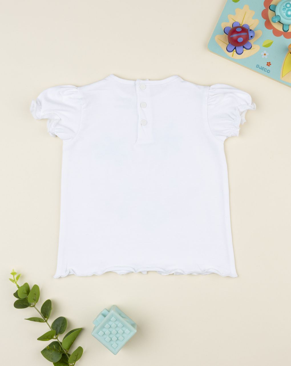 T-shirt bimba bianca summer