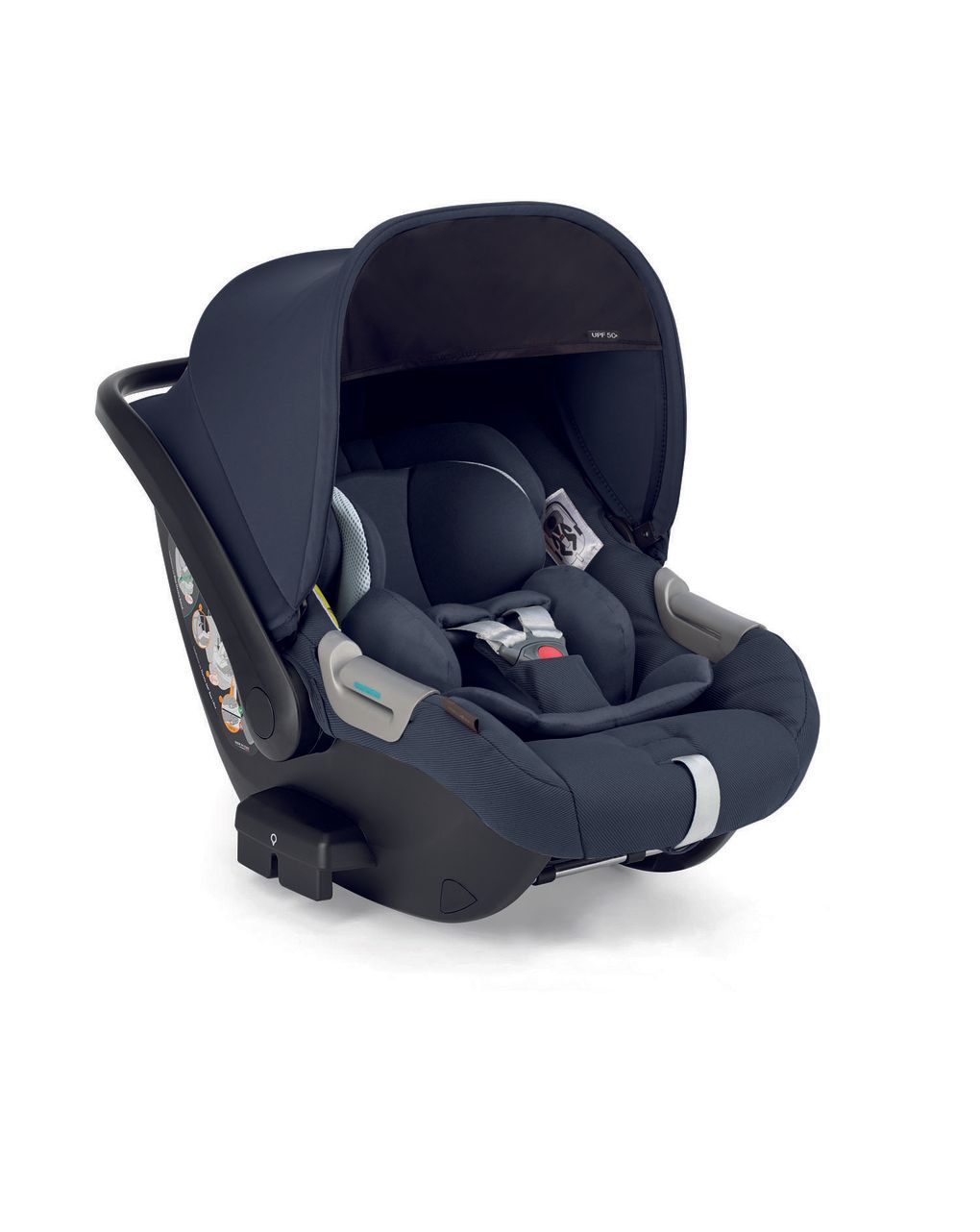 Aptica system quattro - sapphire blue con telaio litio e seggiolino auto darwin infant - inglesina