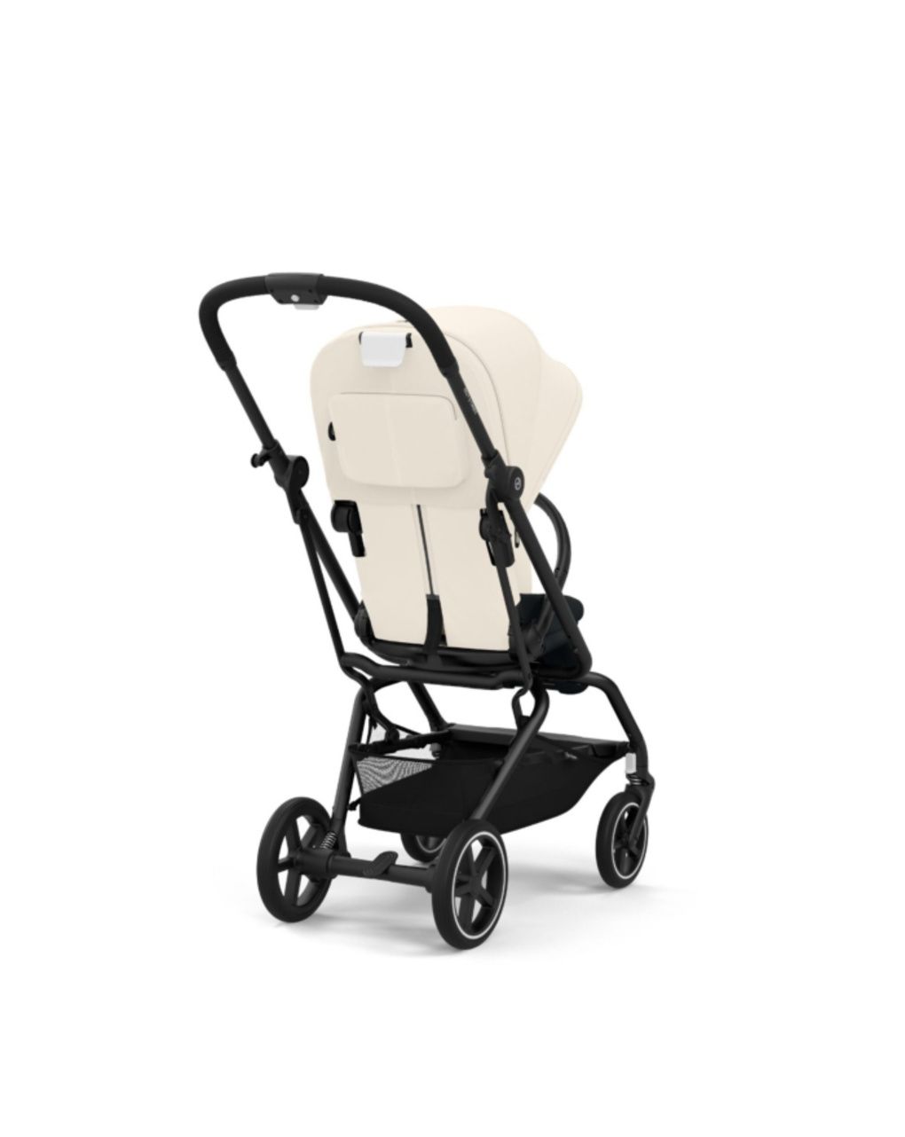 Passeggino eezy s twist+ 2 blk canvas white - cybex gold