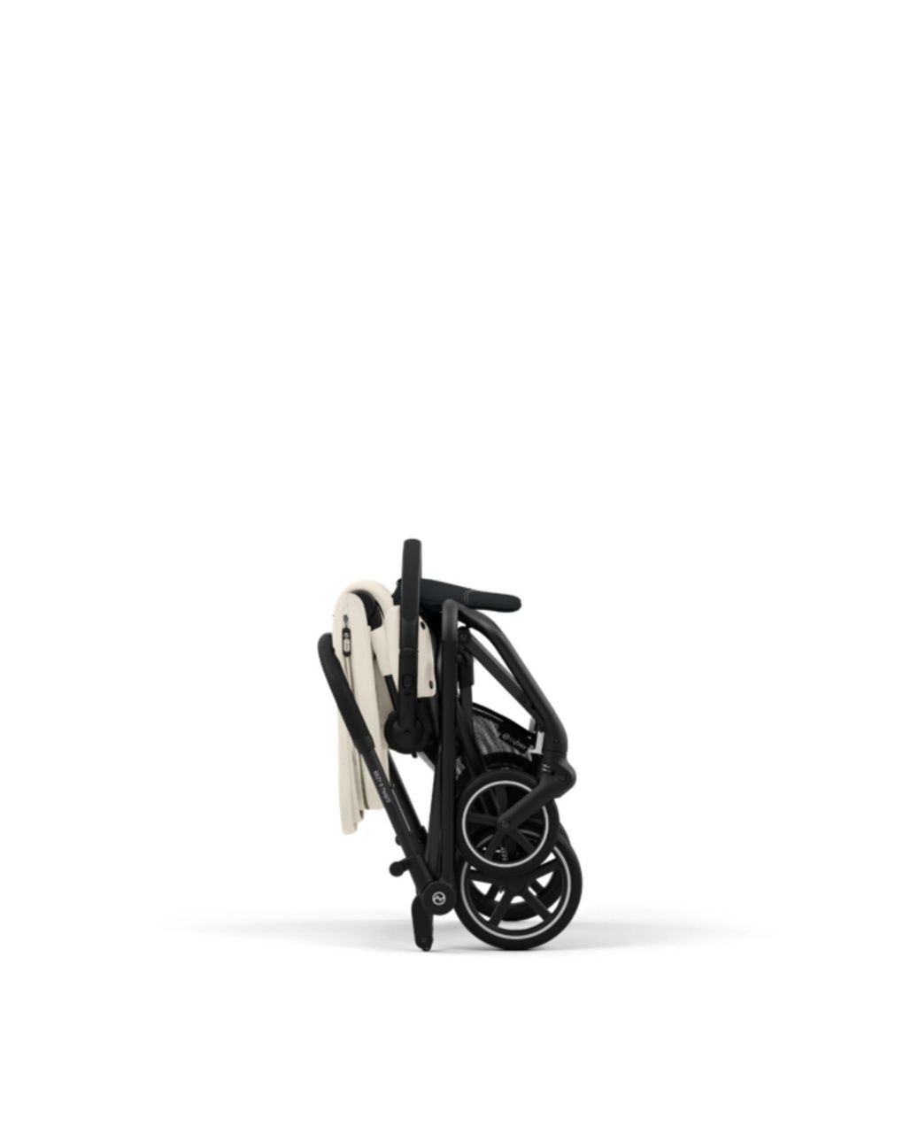 Passeggino eezy s twist+ 2 blk canvas white - cybex gold