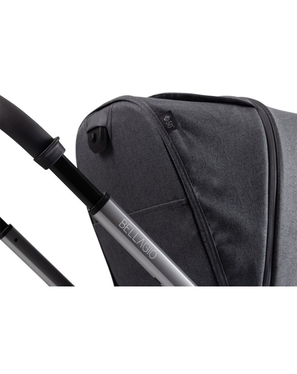 Passeggino bellagio 2.0 black satin - chicco
