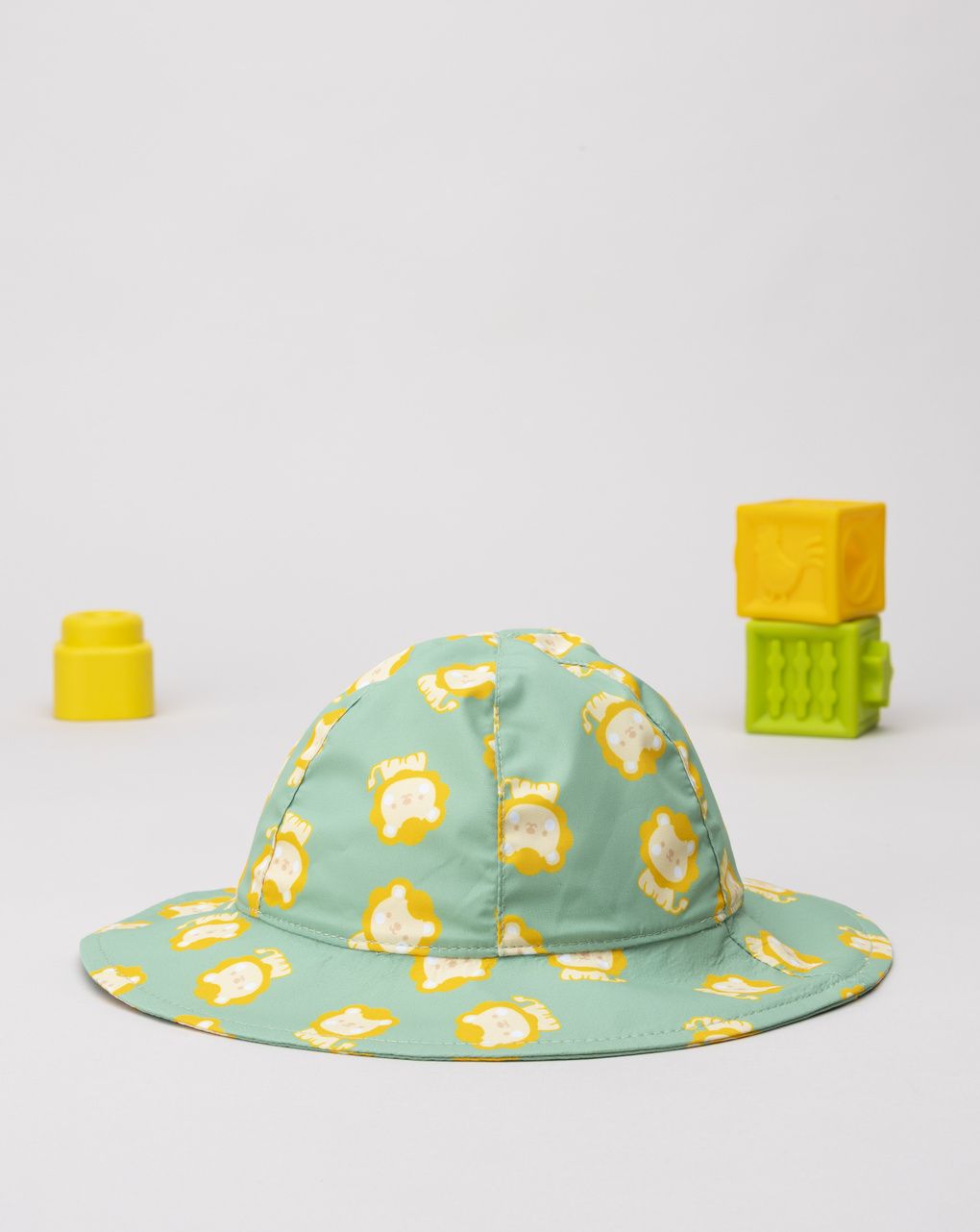 Cappello mare bimbo verde leoni