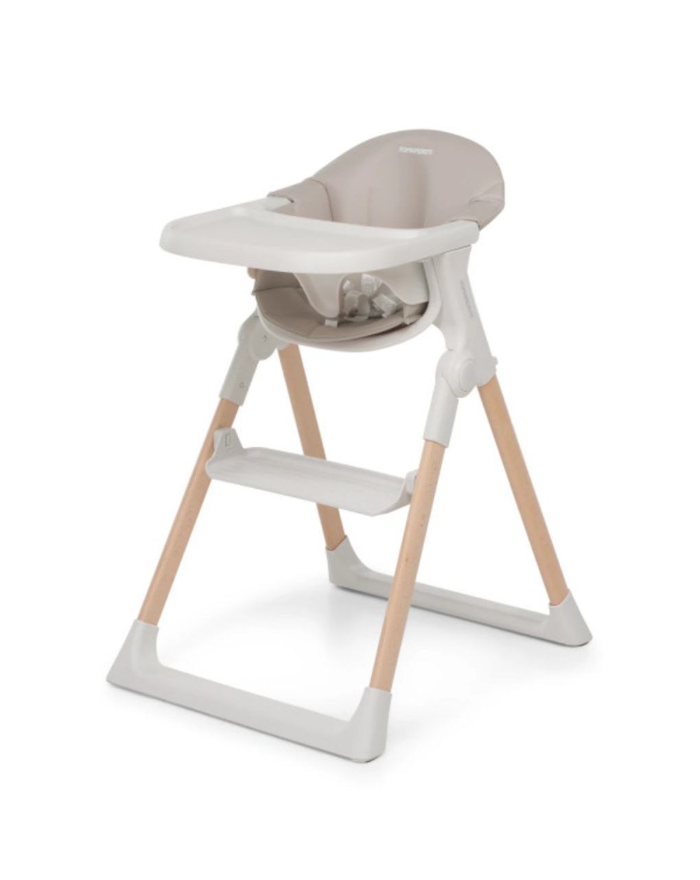 Seggiolone pappa con sdraietta 2 in 1 kidsmenu sand - foppapedretti