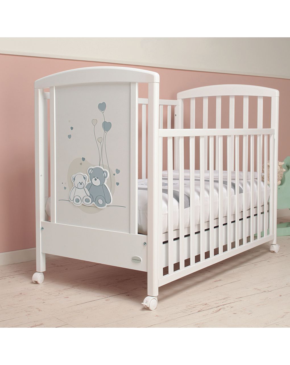 Lettino mascotte bianco - foppapedretti