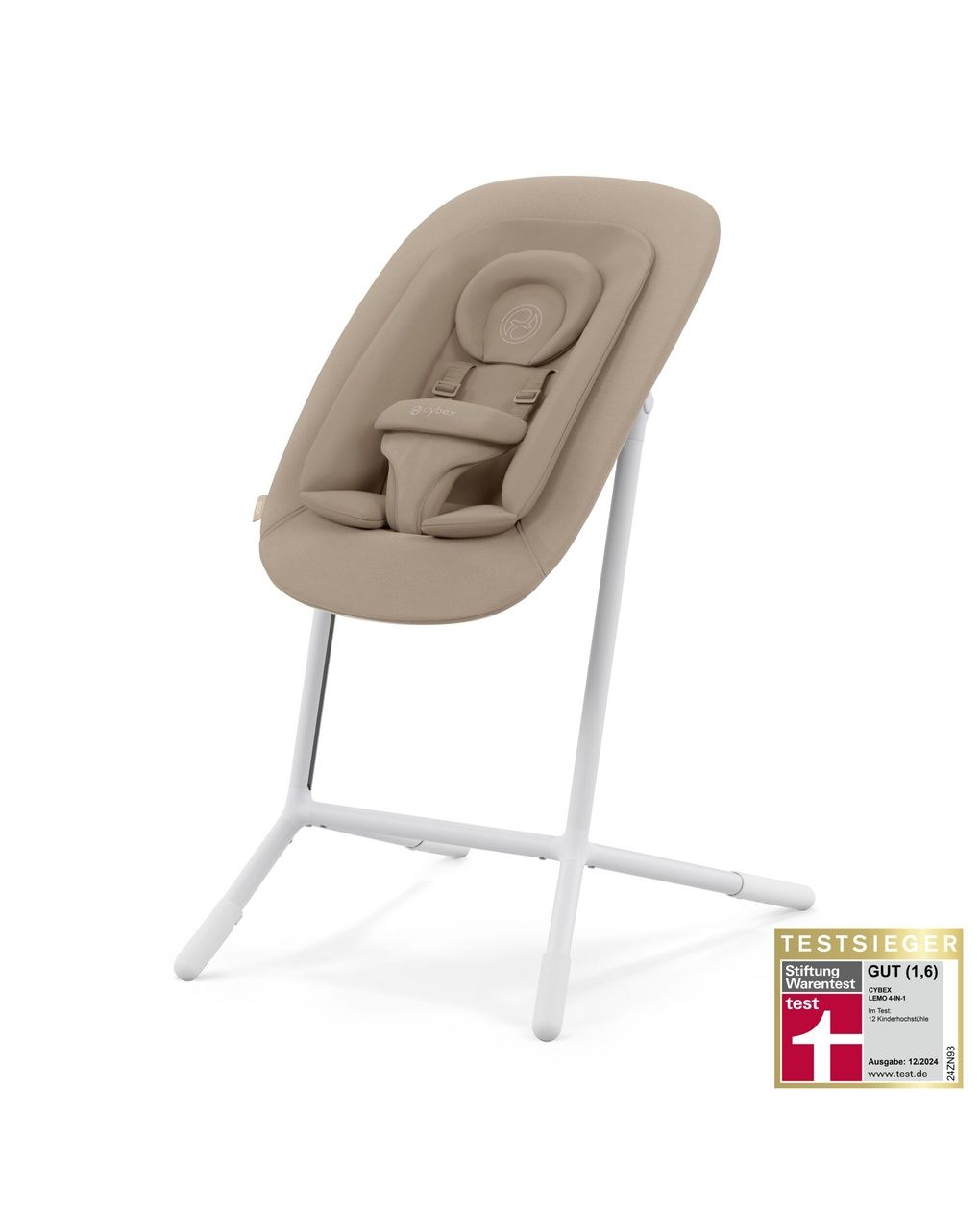Sdraietta lemo bouncer almond beige - cybex