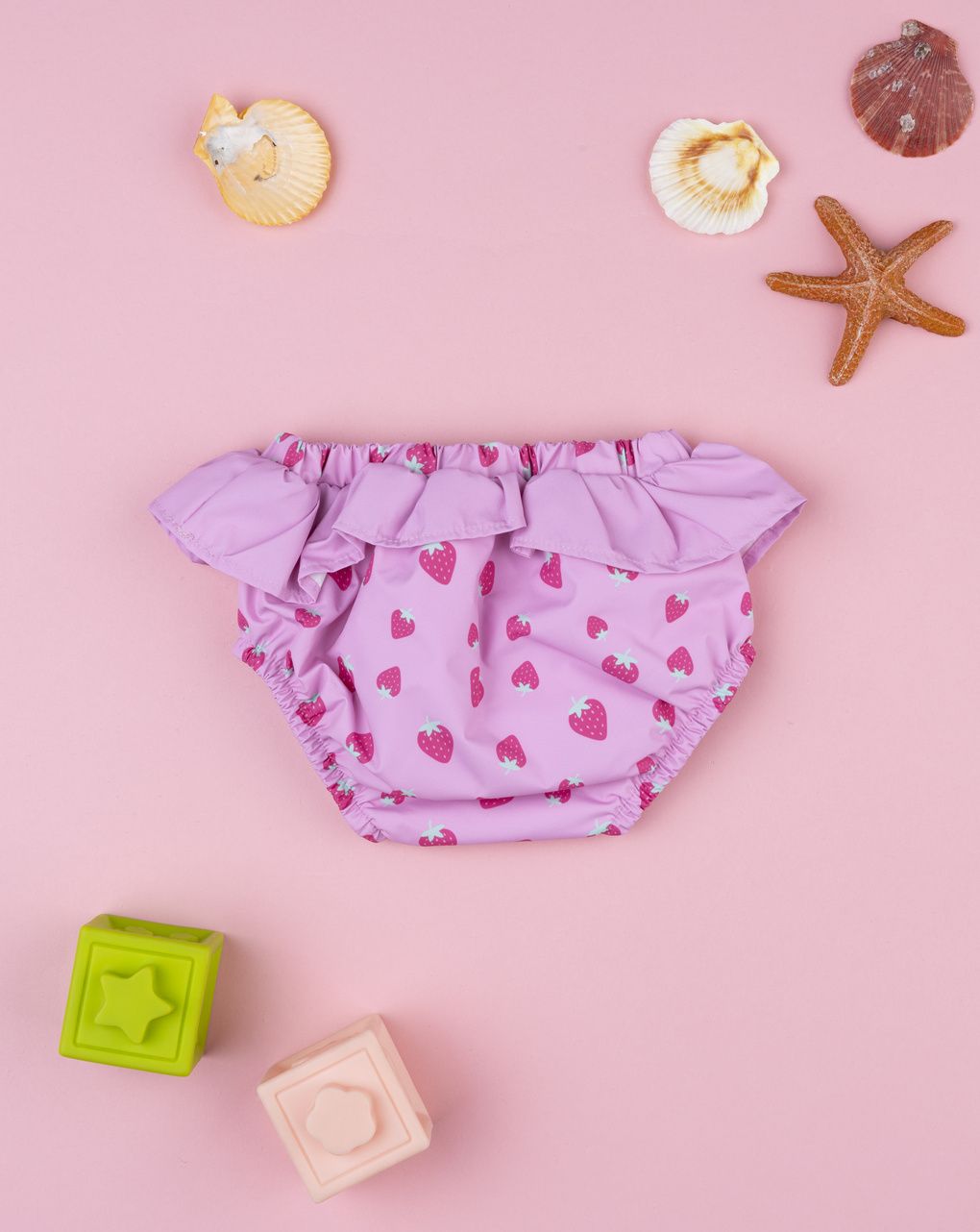 Costume antifugas bimba rosa rouches