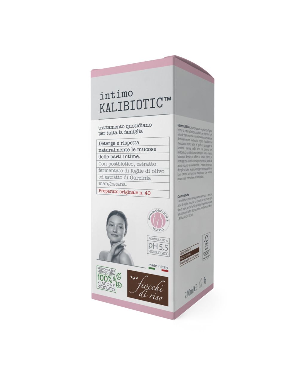 Intimo kalibiotic ph 5.5 | 240 ml - fiocchi di riso