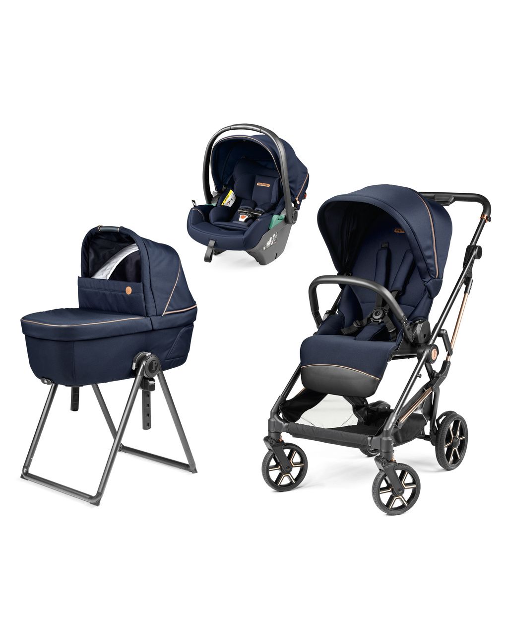 Trio vivace - belvedere - lounge - blue shine - peg