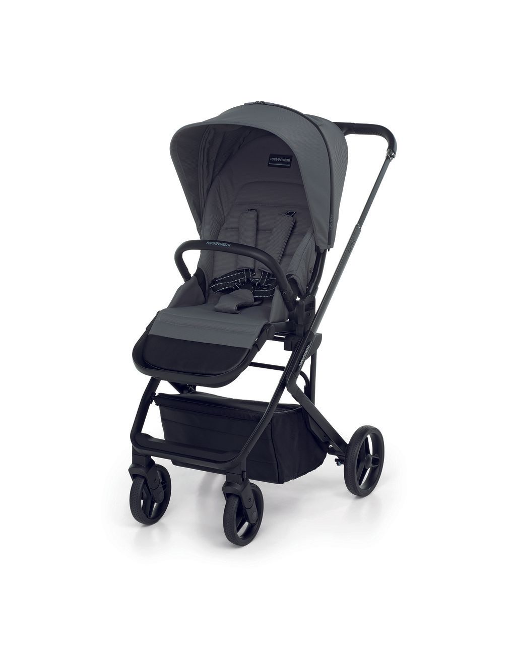 Trio tictoc stone + seggiolino rek black+ adattatore - foppapedretti