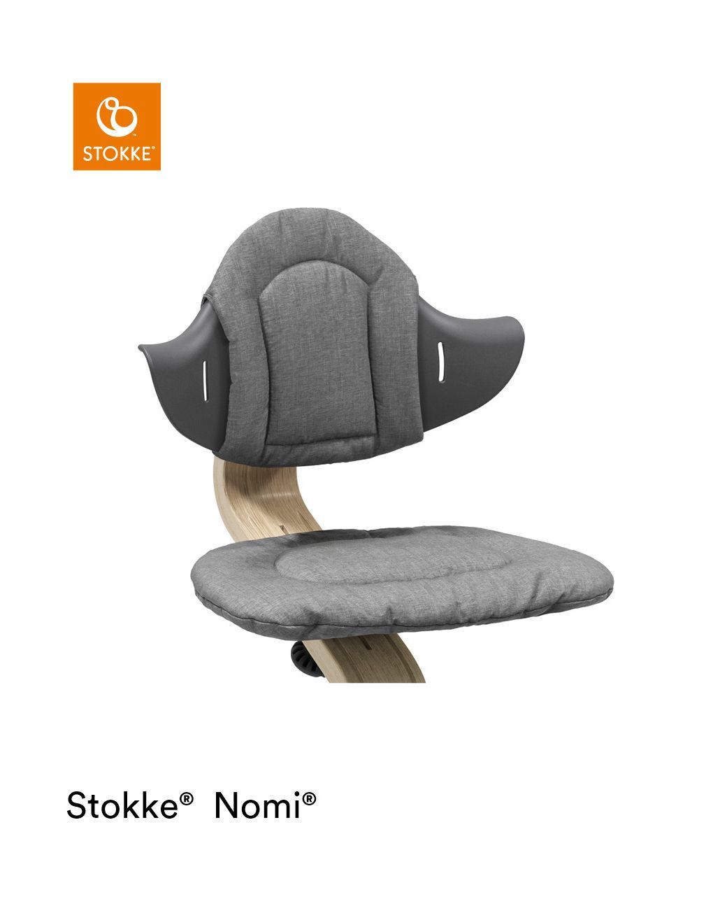 Nomi® cuscino grey pink  - stokke®