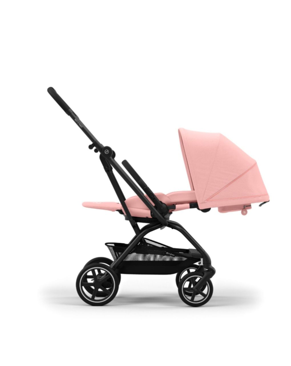 Passeggino eezy s twist+ 2 blk candy pink - cybex gold
