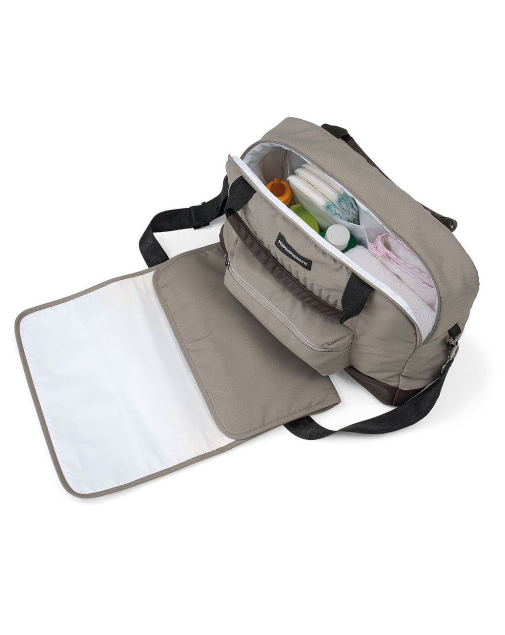 Borsa mamma comfort con fasciatoio beige - foppapedretti