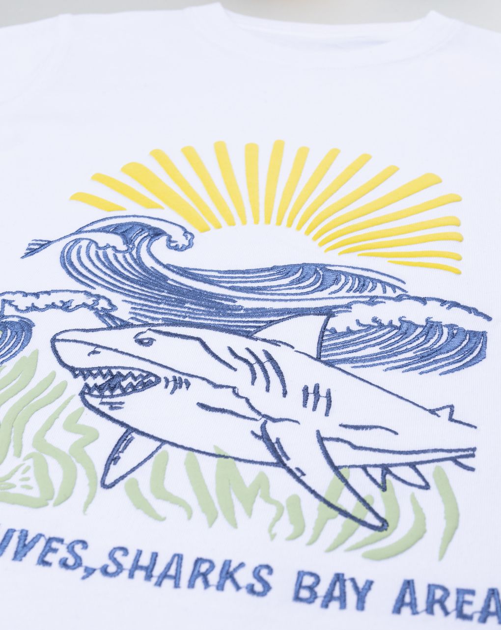 T-shirt bambino maniche corte "shark"