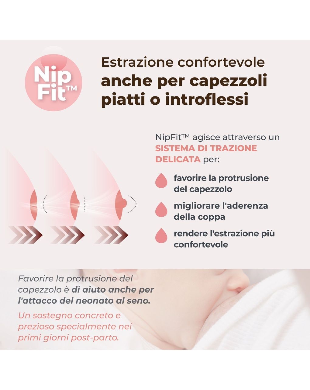 Tiralatte elettrico indossabile singolo materno comfort a 3 fasi - 1260w - nuvita