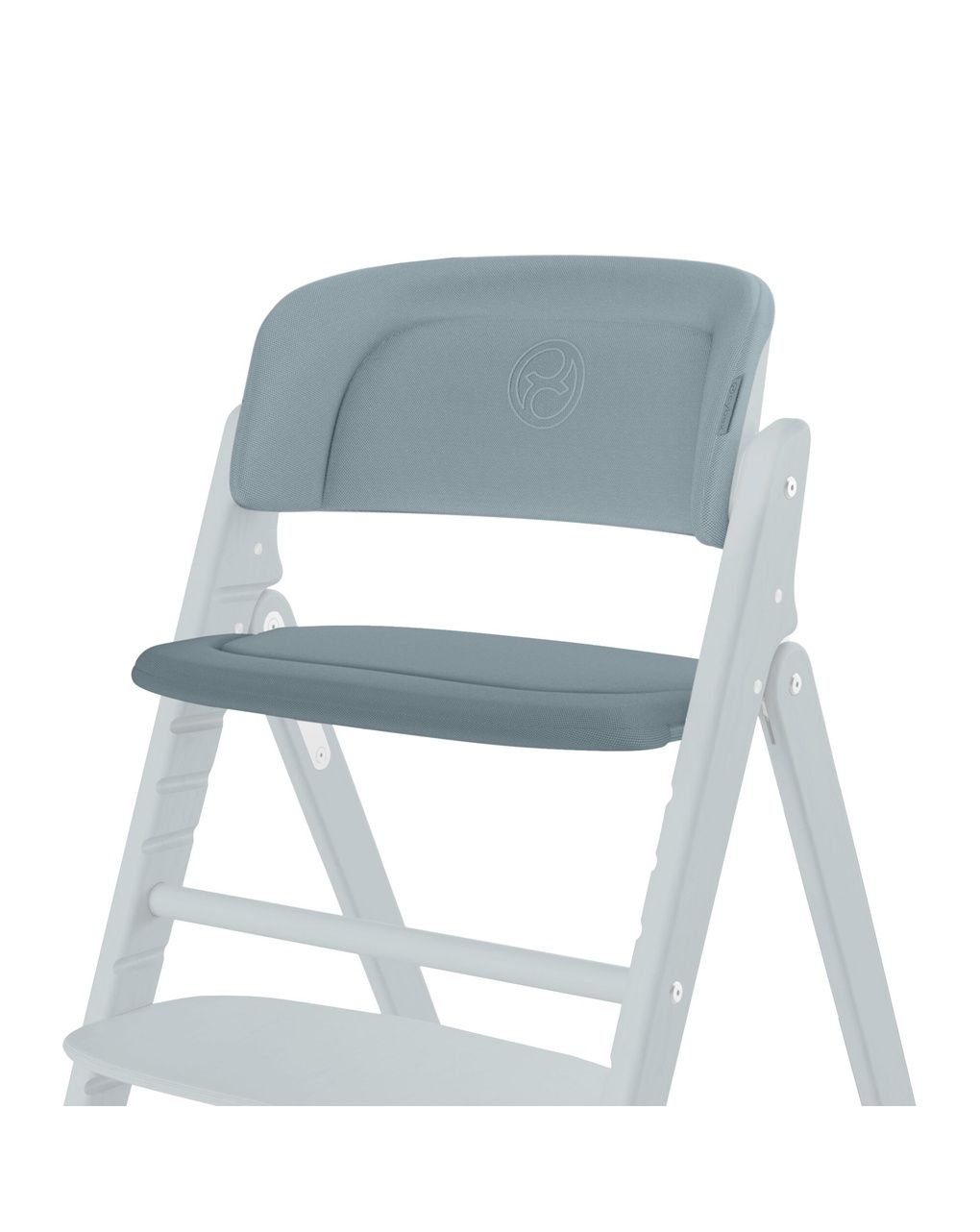 Cuscino click & fold iris inserto comfort inlay stone blue - cybex