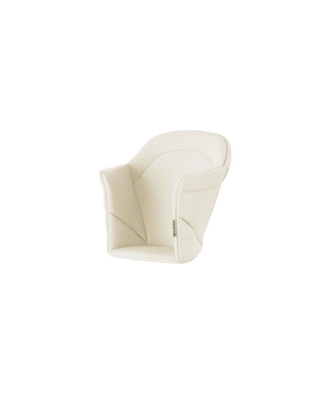 Cuscino click & fold iris inserto comfort inlay canvas white - cybex