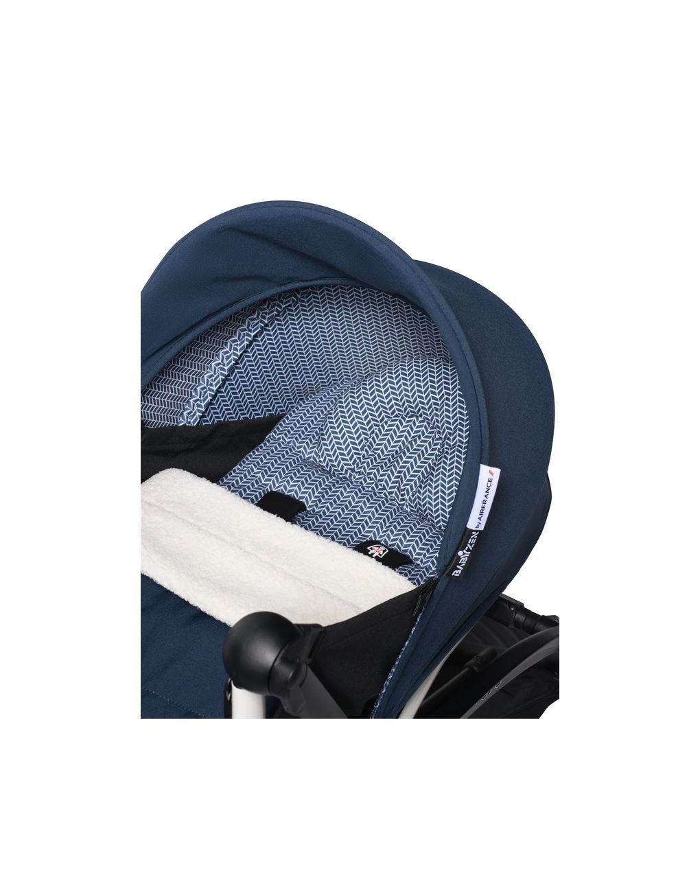 Navicella morbida air france blue kit neonato 0+ - stokke yoyo