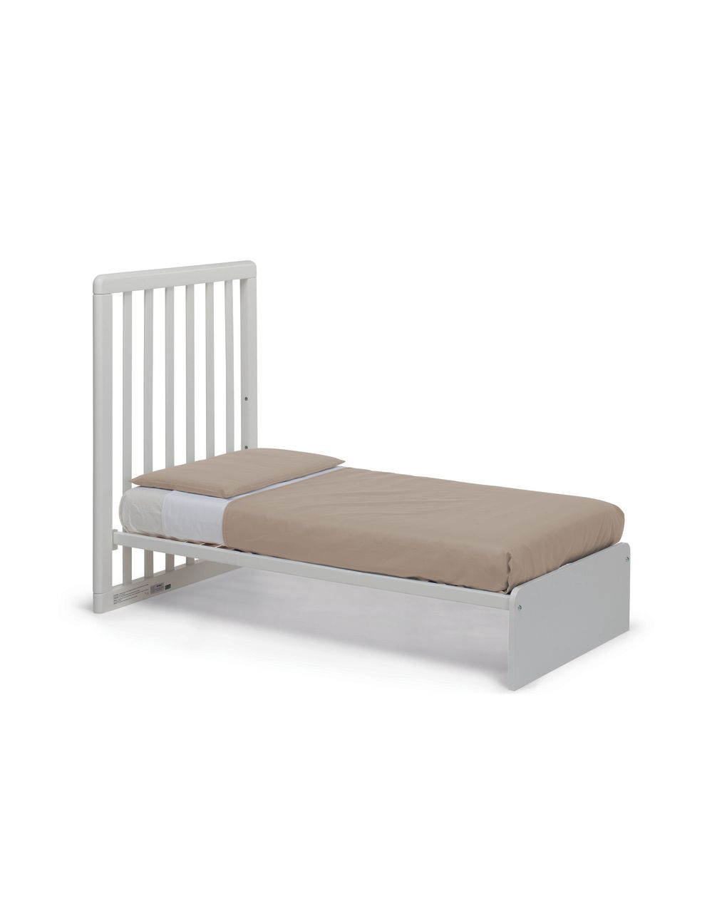 Lettino forever 8 in 1 bianco tessile sand - brevi