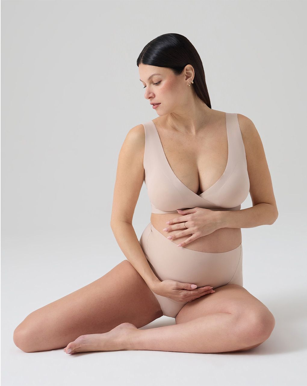 Reggiseno allattamento seamless incrociato