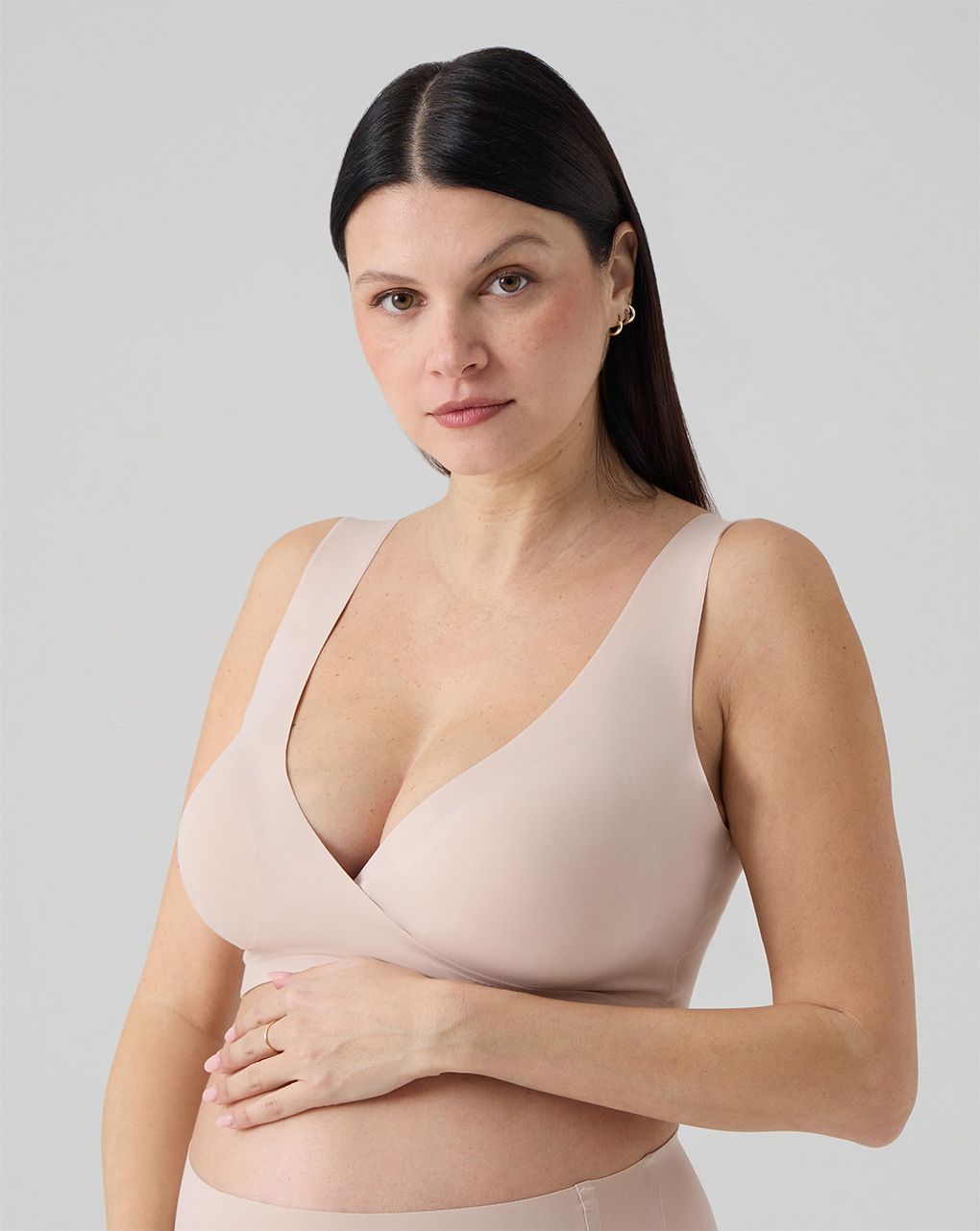 Reggiseno allattamento seamless incrociato