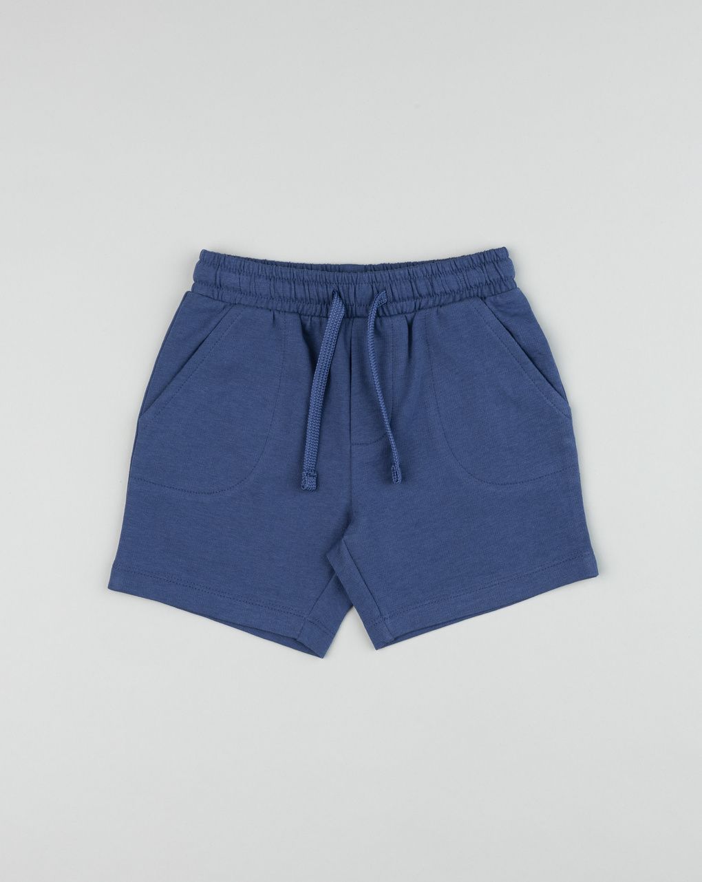 Shorts blu scuro bimbo con tasche