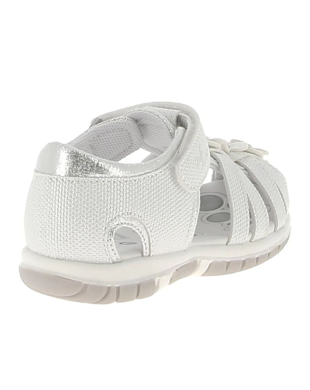 Sandali eleganti bimba chicco bianchi