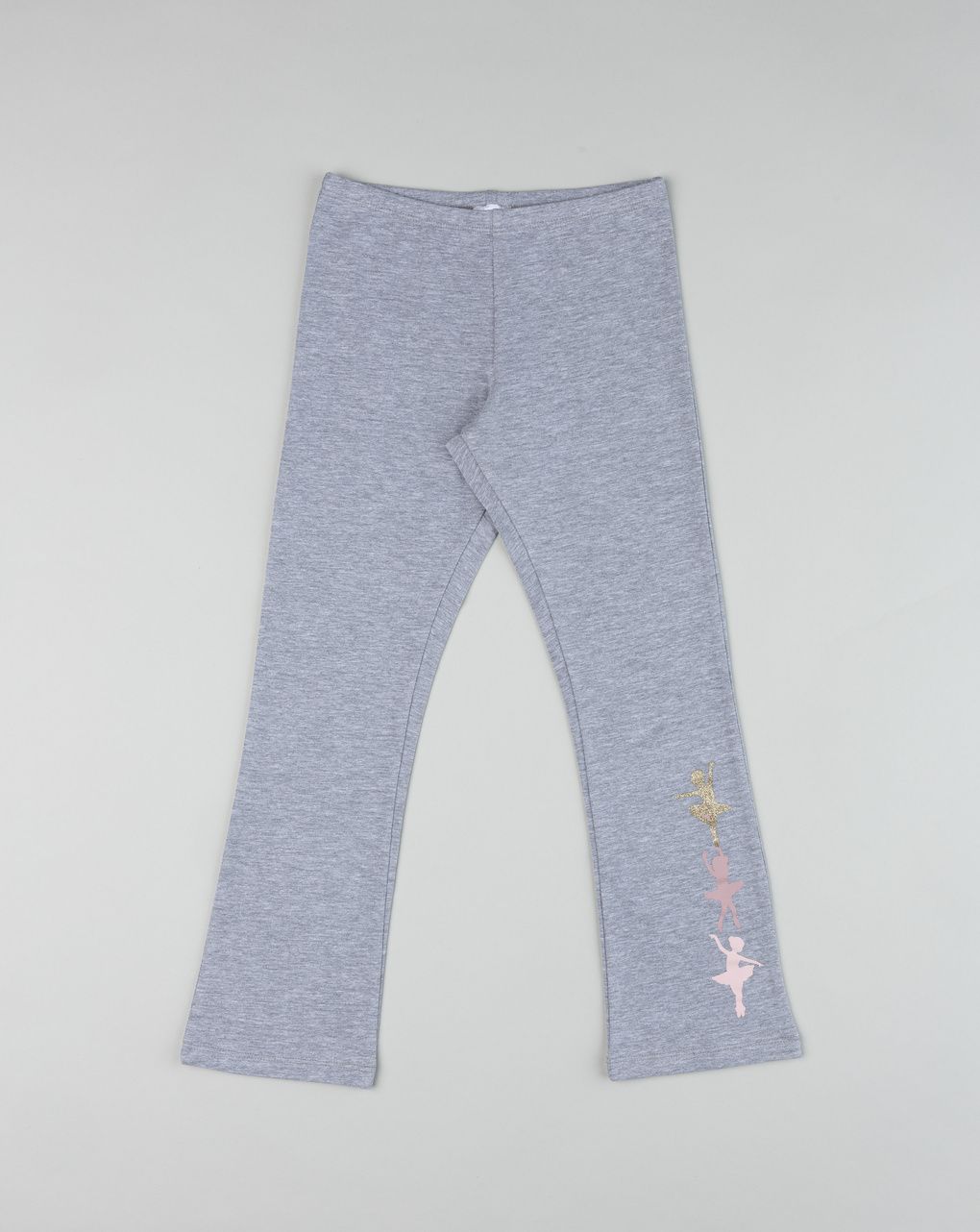Legging a zampa bimba grigio