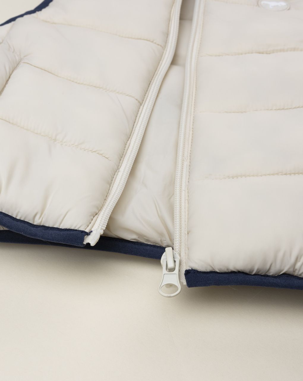 Gilet imbottito bimbo beige