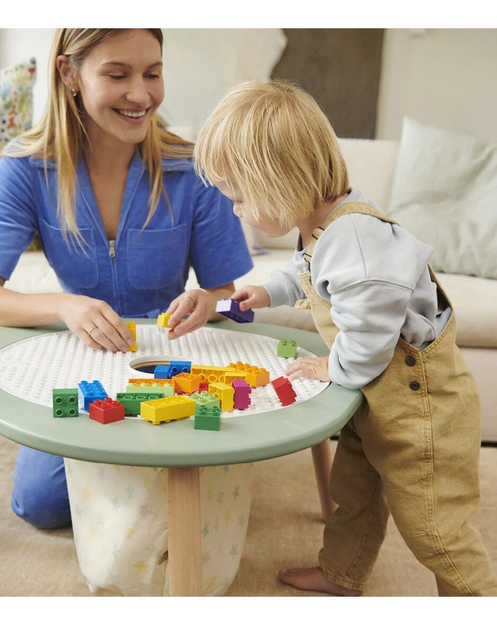 Tavolo da gioco per bambini mutable™ v2 clover green - stokke®