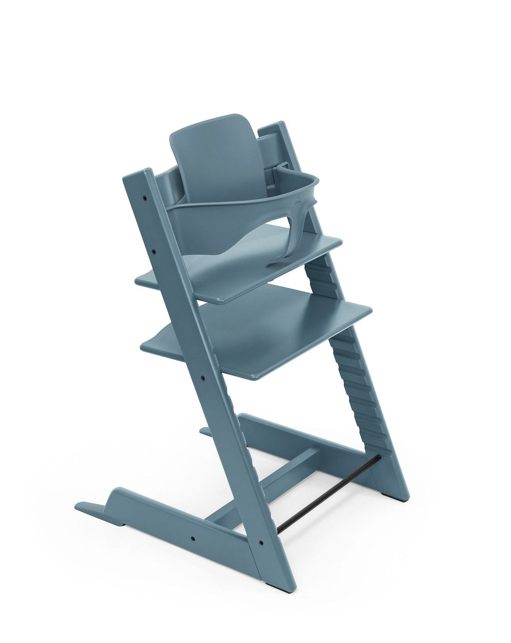 Sedia tripp trapp®  faggio - prodotto personalizzabile - fjord blue- stokke®